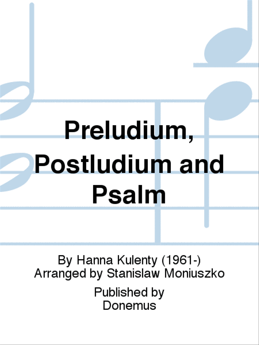 Preludium, Postludium and Psalm Cello scores gallery preview page 1