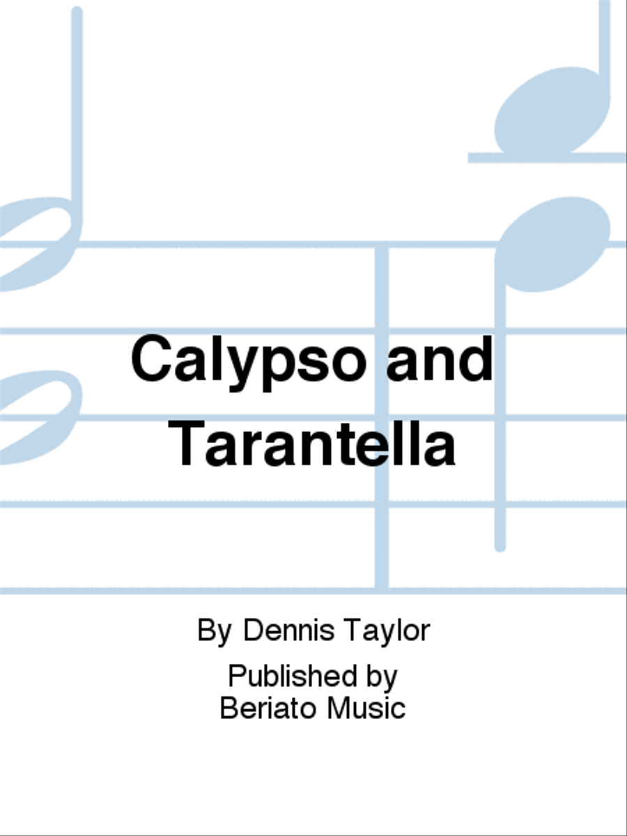 Calypso and Tarantella String Orchestra scores gallery preview page 1