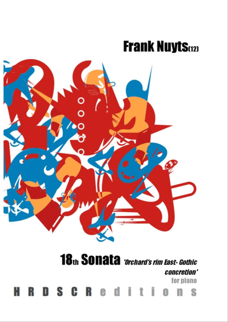 18th Sonata Piano Solo scores gallery preview page 1
