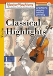 Classical Highlights For Violin Vol 1