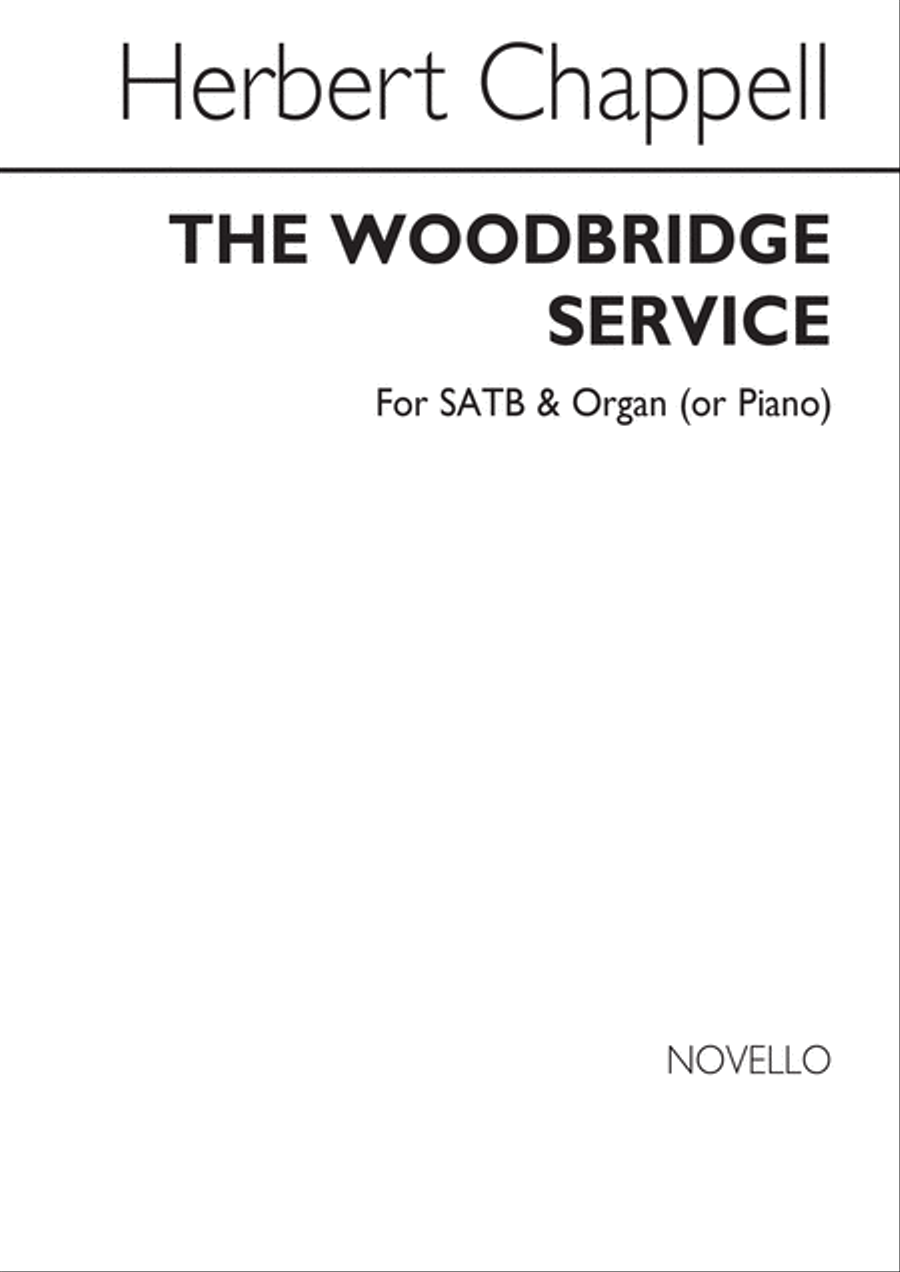 The Woodbridge Service 4-Part scores gallery preview page 1