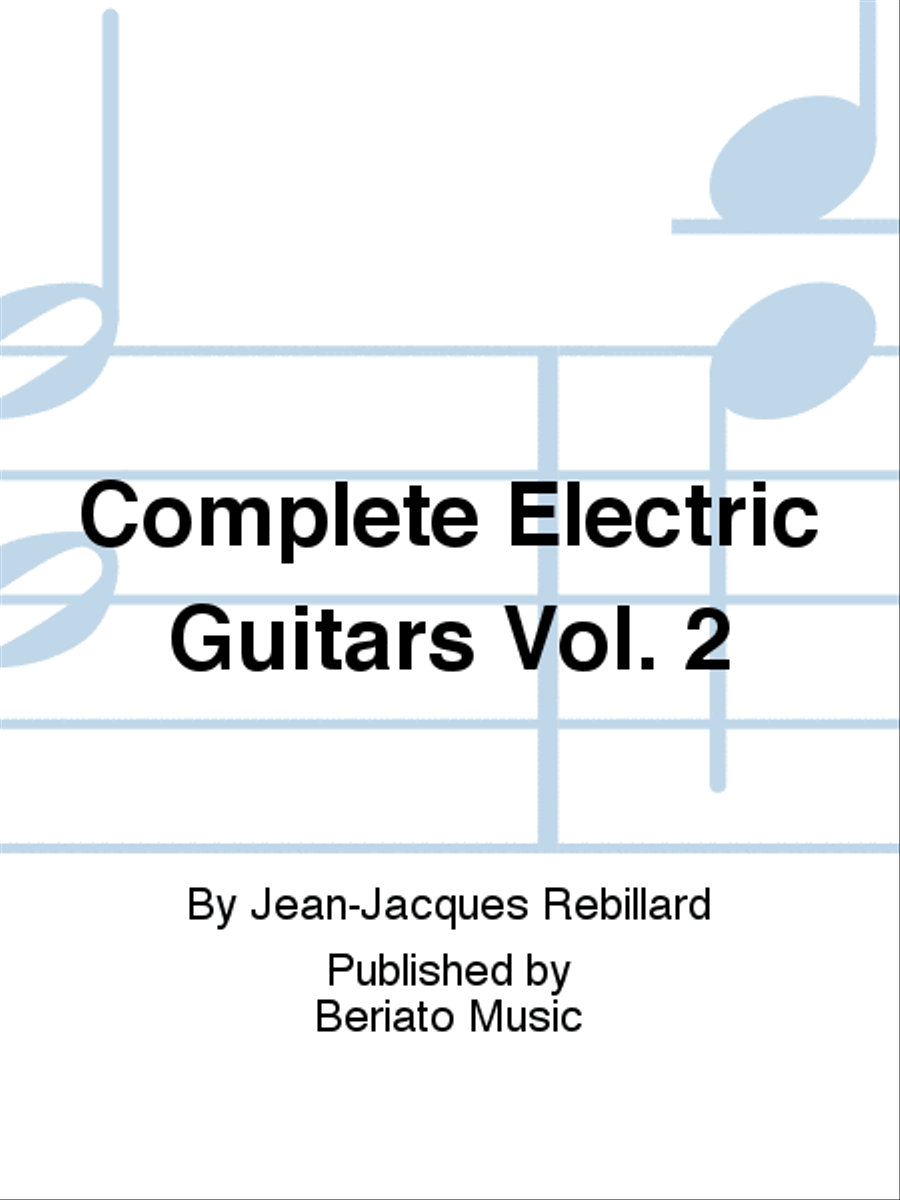 Complete Electric Guitars Vol. 2 Electric Guitar scores gallery preview page 1