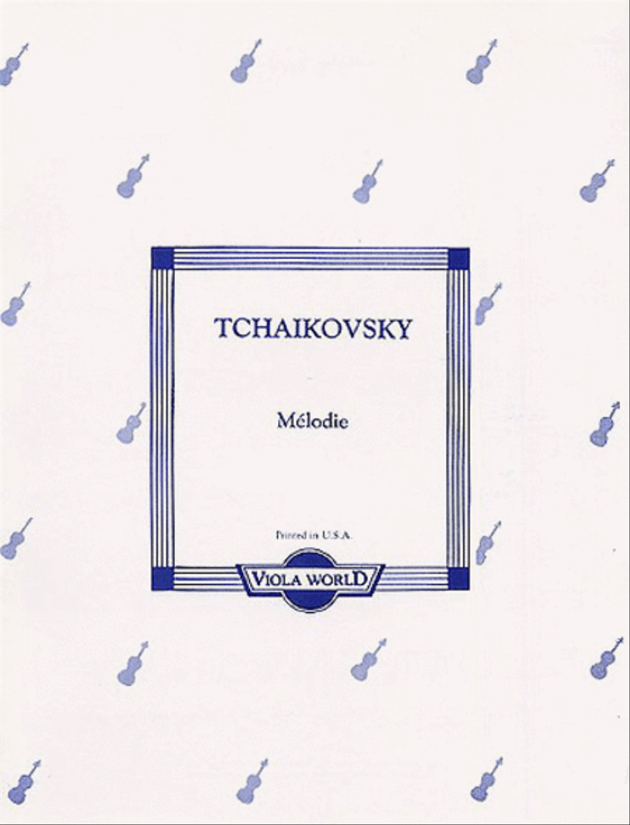 Melodie Piano Accompaniment scores gallery preview page 1