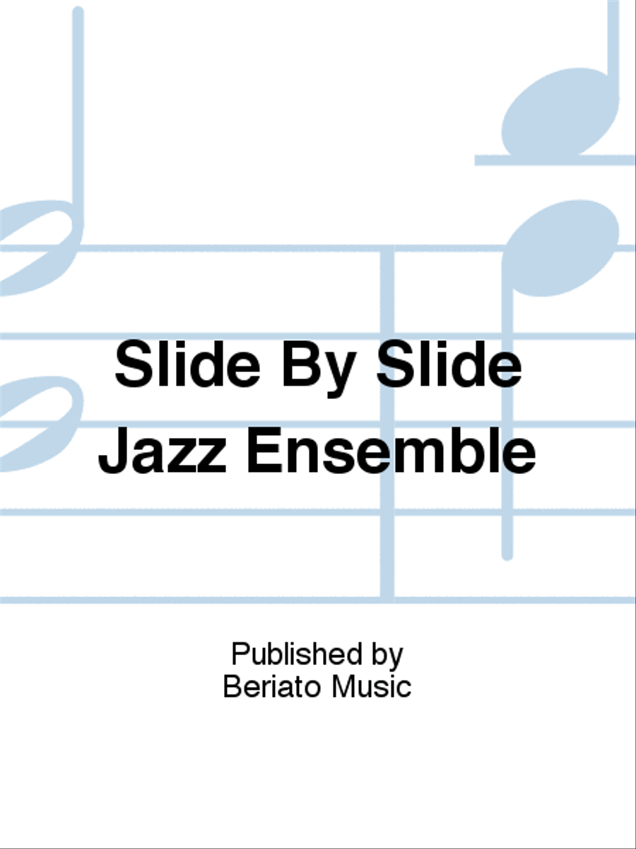 Slide By Slide Jazz Ensemble Jazz Ensemble scores gallery preview page 1