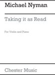 Taking It As Read