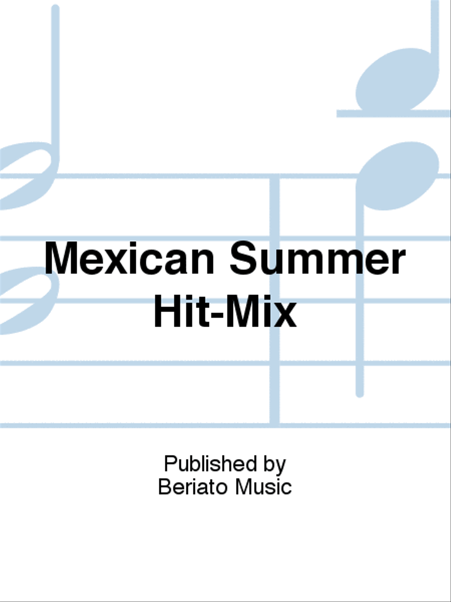 Mexican Summer Hit-Mix Concert Band scores gallery preview page 1