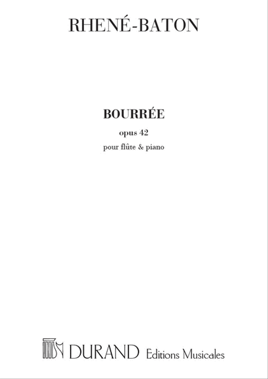 Bourree Opus 42 scores gallery preview page 1