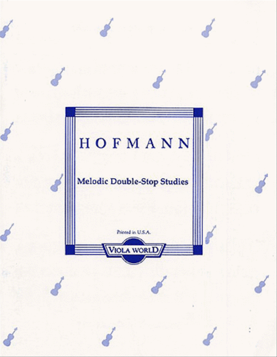 Melodic Double-Stop Studies Op.96 (Viola) Viola Solo scores gallery preview page 1