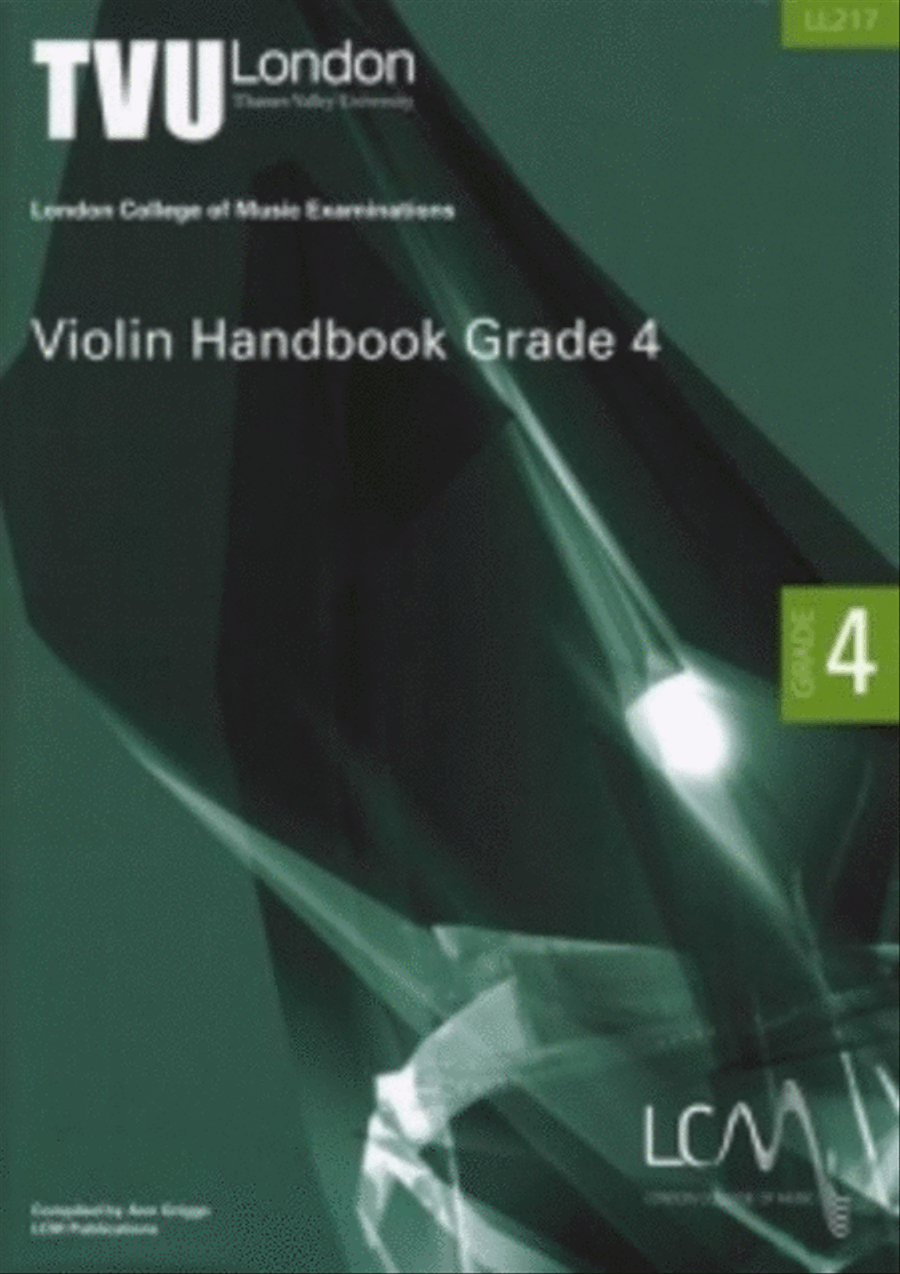 LCM Violin Handbook Grade 4 Violin Solo scores gallery preview page 1