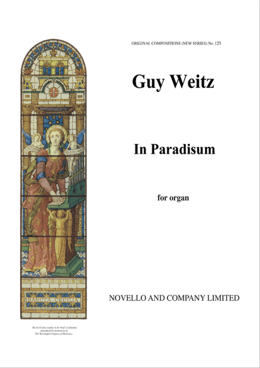 In Paradisum Organ scores gallery preview page 1