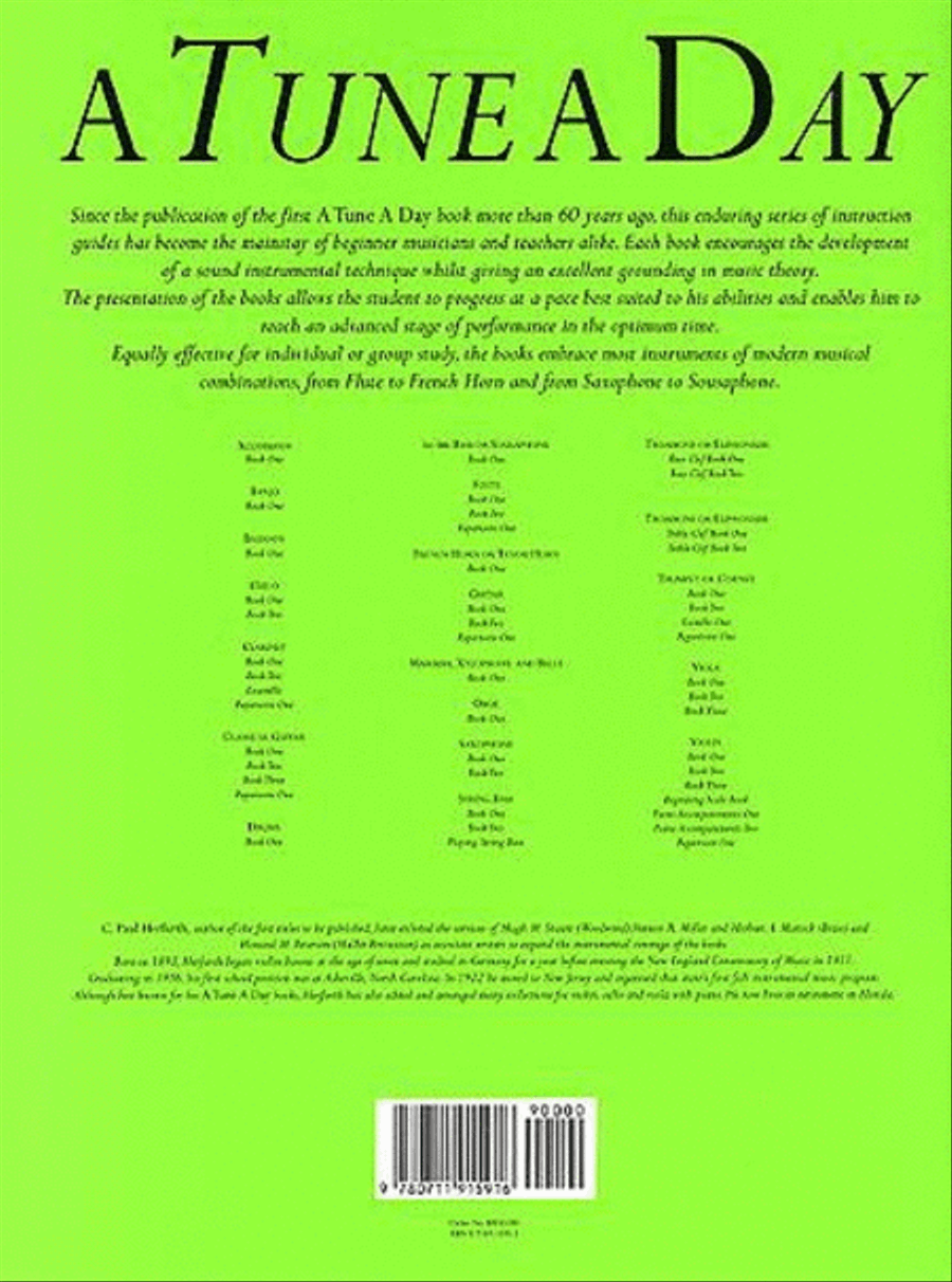 A Tune A Day For Violin Book One Violin Solo scores gallery preview page 2