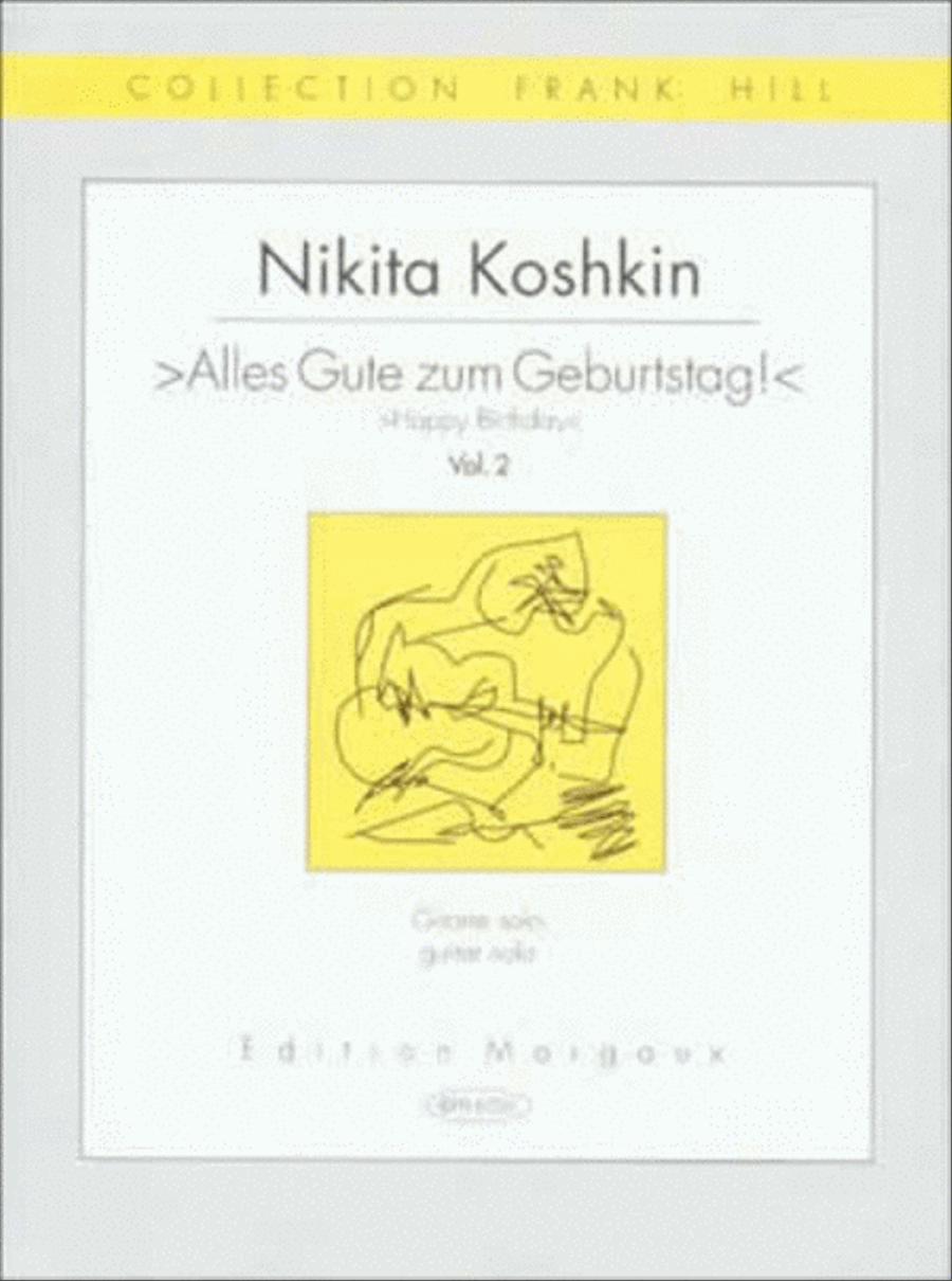 Alles Gute zum Geburtstag! Vol. 2 Classical Guitar scores gallery preview page 1