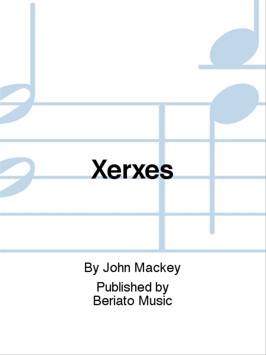 Xerxes Concert Band scores gallery preview page 1