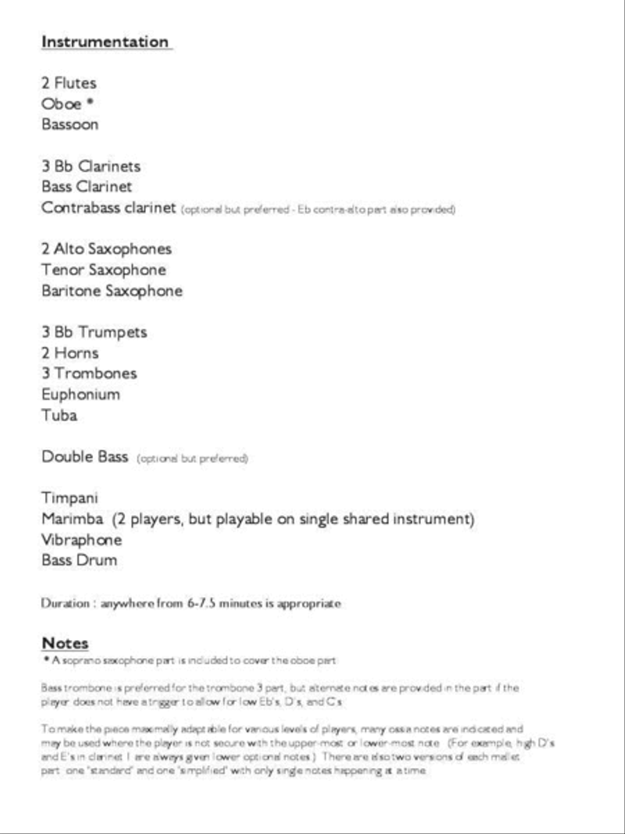 This Cruel Moon Concert Band - Sheet Music page 3