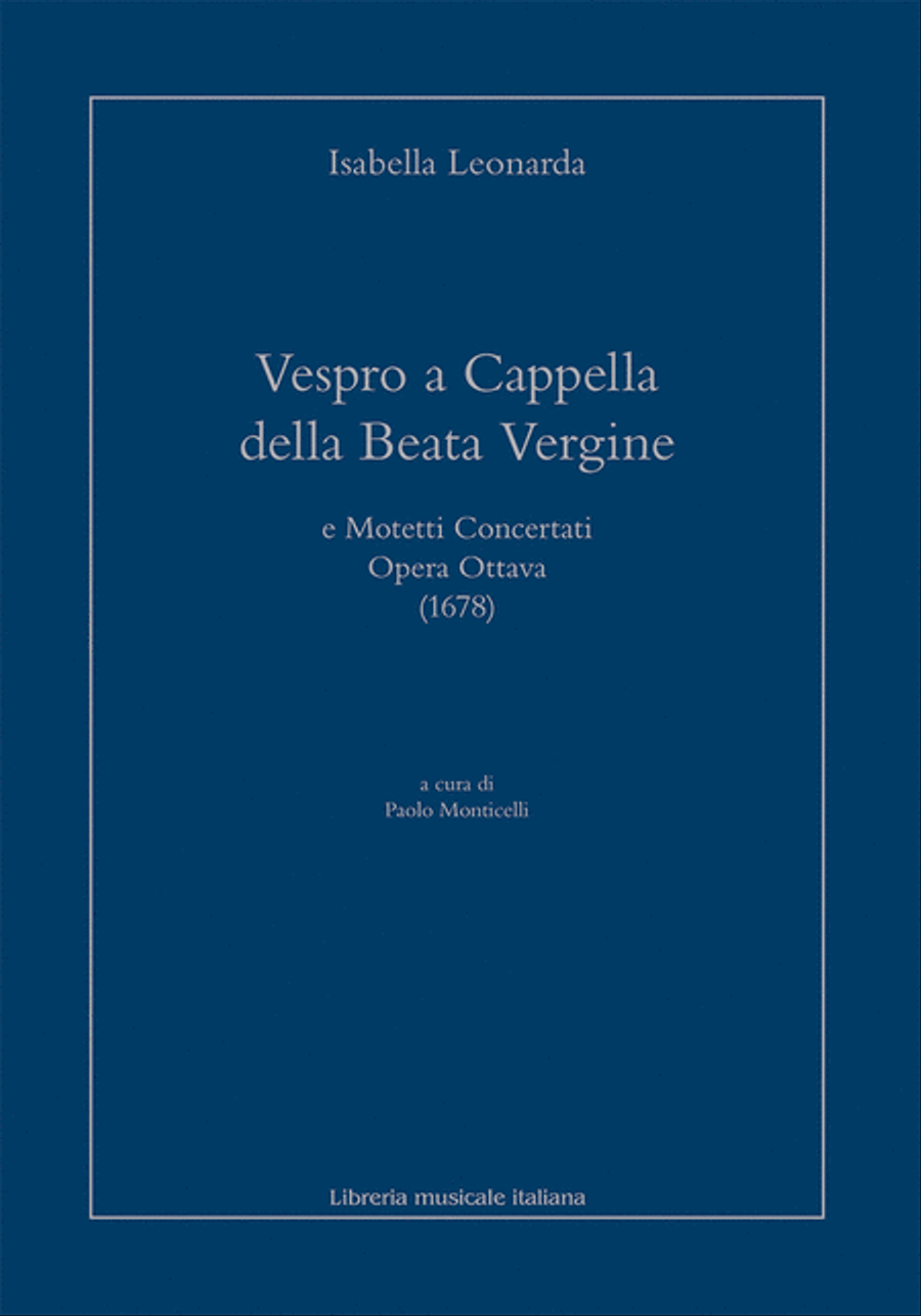 Vespro a Cappella A Cappella scores gallery preview page 1