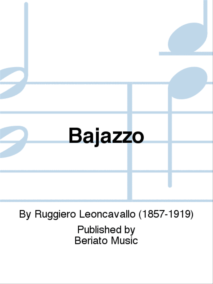 Bajazzo Choir scores gallery preview page 1