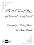 To A Wild Rose