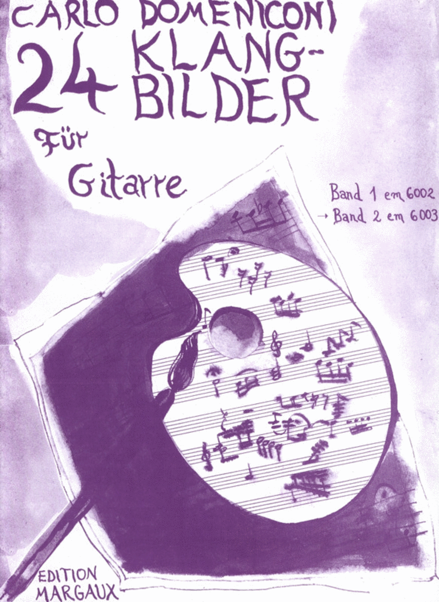Klangbilder für Gitarre op. 39 Band 2 Classical Guitar scores gallery preview page 1