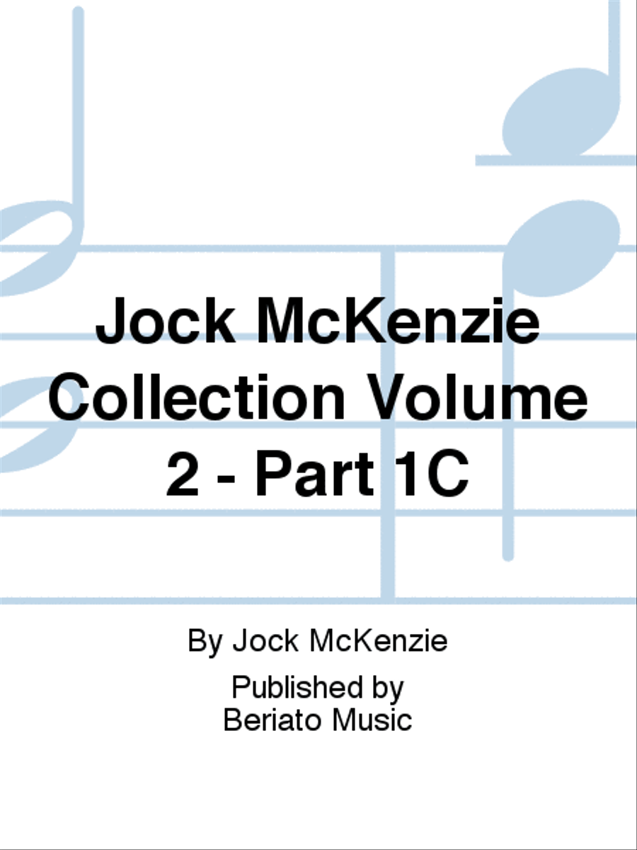 Jock McKenzie Collection Volume 2 - Part 1C Flute scores gallery preview page 1