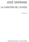 La Cancion Del Olvido Partitura