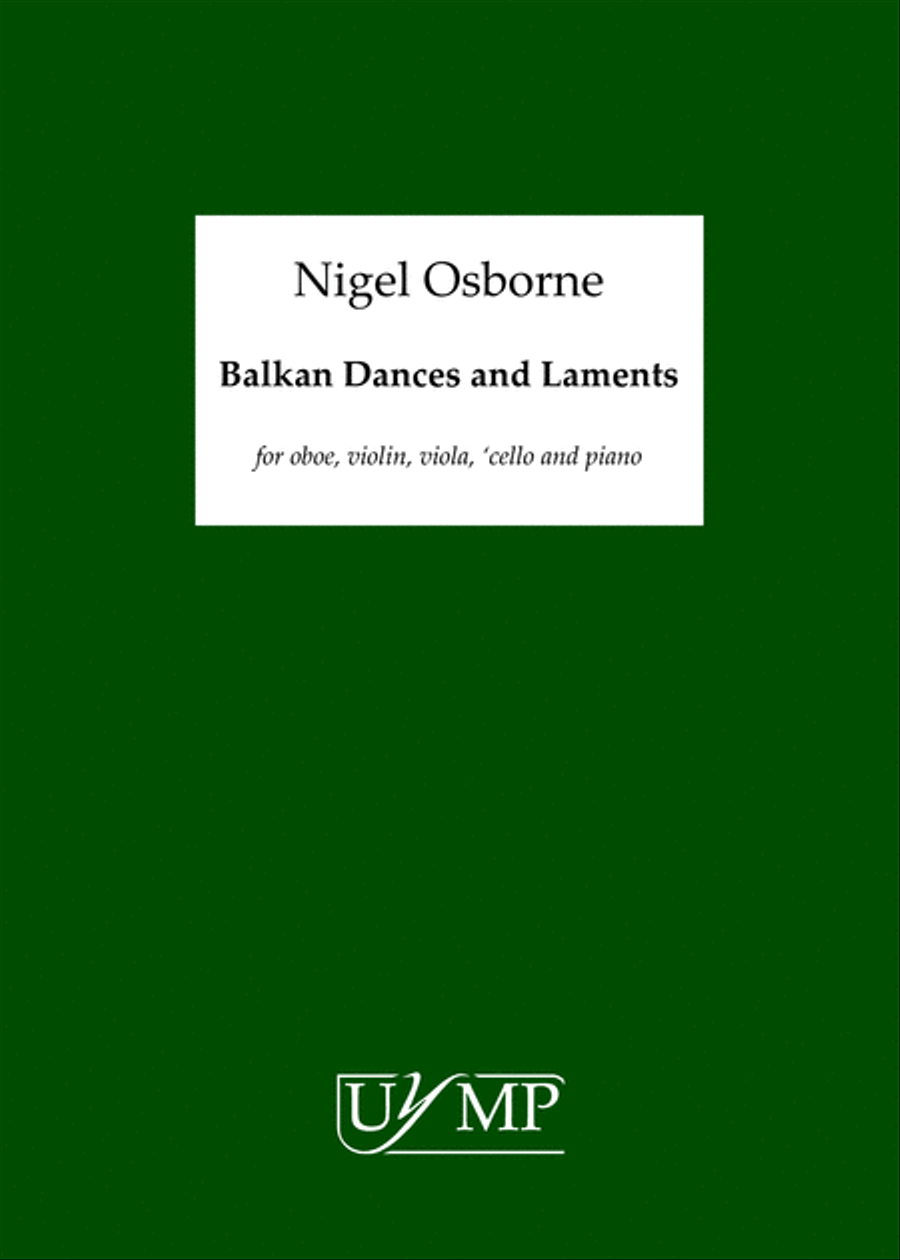 Balkan Dances And Laments Oboe scores gallery preview page 1