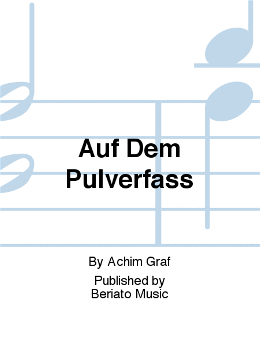 Auf Dem Pulverfass Concert Band scores gallery preview page 1