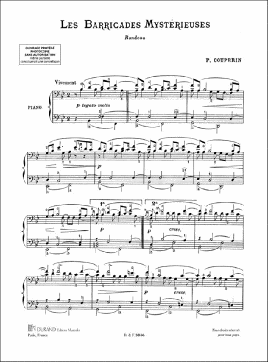 Barricades Mysterieuses scores gallery preview page 2