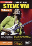 Lick Library: Learn To Play Steve Vai - Volume 3