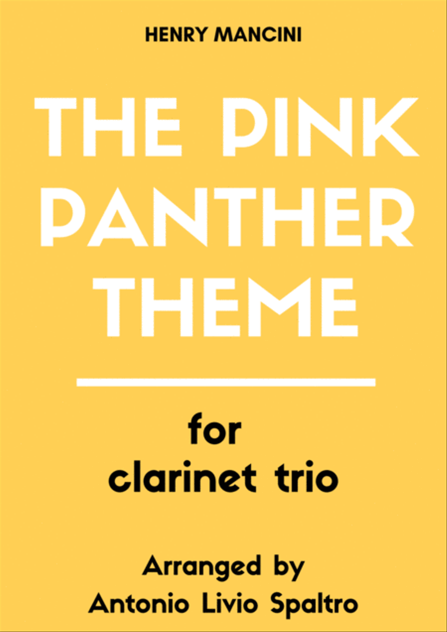 The Pink Panther from THE PINK PANTHER Woodwind Ensemble scores gallery preview page 1