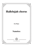 Nameless-Hallelujah chorus,for piano mini preview