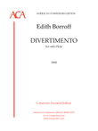 [Borroff] Divertimento
