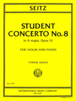 Student Concerto No.8, In A Major, Op. 51