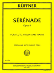 Serenade, Opus 4, For Flute, Violin And Piano