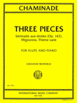 Three Pieces: Serenade Aux Etoiles (Op. 142), Mignonne, Theme Varie