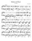 Ballade in B Major