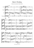 Marie's Wedding String Quartet