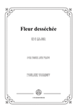 Viardot-Fleur desséchée in C Major,for Voice and Piano