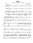 Trio for Piano, Flute and Cello - Opus 45 mini preview
