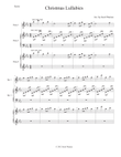 Christmas Lullabies for 2, 3, or 4 Harps