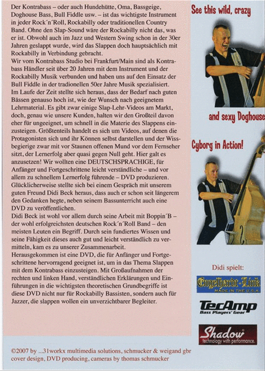 How To Learn Rockabilly Slap DVD scores gallery preview page 2