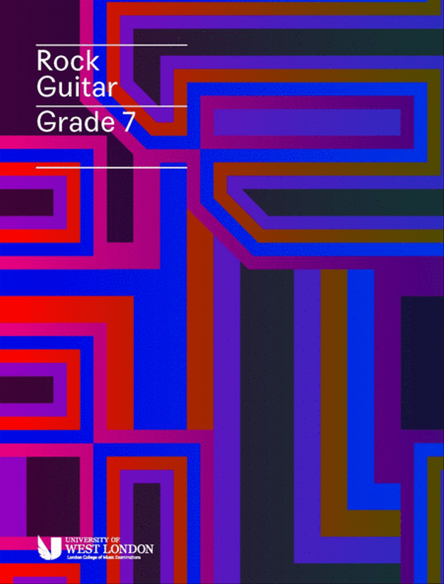 LCME Rock Guitar Handbook 2019 - Grade 7 Electric Guitar scores gallery preview page 1