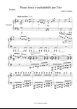 Piano triste e ineluttabile per Tito