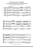 Violin Concerto in G Minor - (String Quartet) - Antonio Vivaldi (RV 332 Opus 8 No 8)