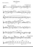 Salut D'Amour op.12; Edward Elgar for 12 Saxophone