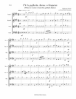 Chi la gagliarda (Whoever wants to learn the galliard) arranged for string quartet