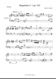 Bagattella n° 1 op. 102