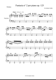 Fantasia n° 2 per piano op. 125