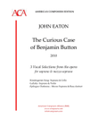 [Eaton] The Curious Case of Benjamin Button - Three Arias