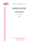 [Eaton] Lycidas