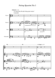 String Quartet No 1